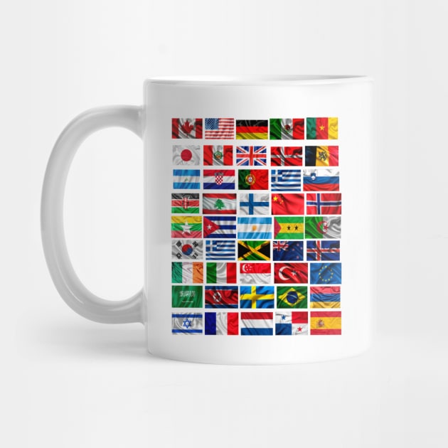 Beautiful Flags of the World by enyeniarts